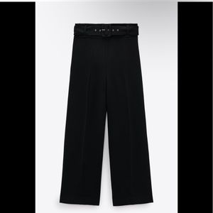 ZARA BELTED PANTS